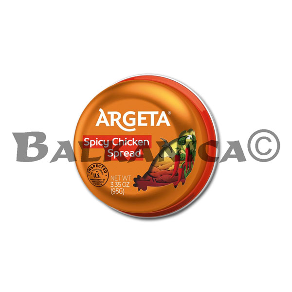 95 G PATE CHICKEN SPICY ARGETA