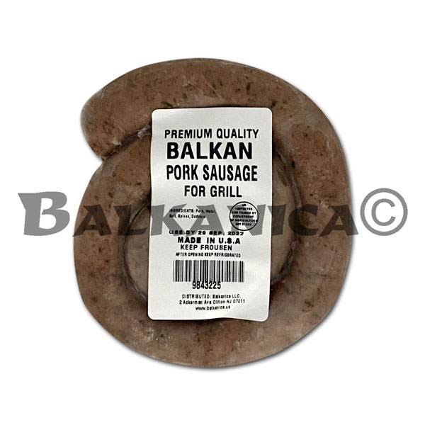 SAUSAGE PORK SMOKED FOR GRILL BALKAN PREMIUM QUALITY SAUSAGE PORK SMOKED FOR GRILL BALKAN PREMIUM QUALITY