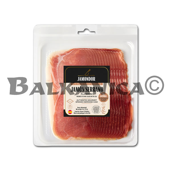 113 G HAMON SERANO SLAIS JAMONDOR 113 G HAMON SERANO SLAIS JAMONDOR