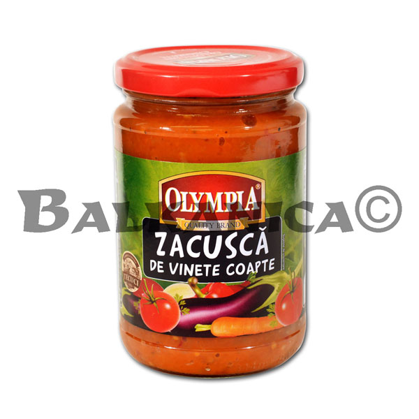 550 G ZACUSCA WITH EGGPLANT BAKED OLYMPIA