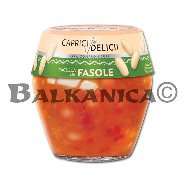 550 G ZACUSCA WITH BEANS CAPRICII SI DELICII 550 G ZACUSCA WITH BEANS CAPRICII SI DELICII