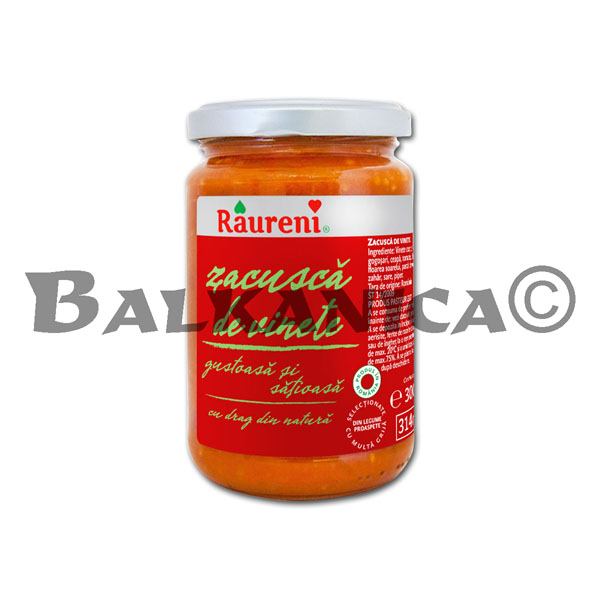 300 G SALSA ZACUSCA DE BERENJENA RAURENI