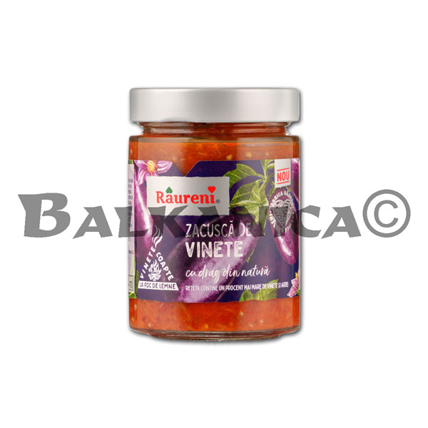 320 G SOS ZACUSCA Z BAKLAZANOW RAURENI