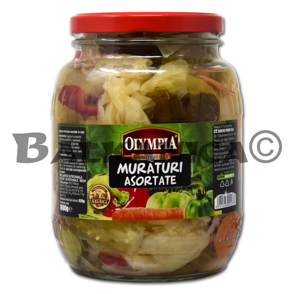 1.6 KG PICKLED VEGETABLES MIXED OLYMPIA 1.6 KG PICKLED VEGETABLES MIXED OLYMPIA