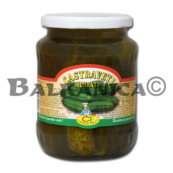 680 G PICKLED CUCUMBERS CONSERVFRUCT