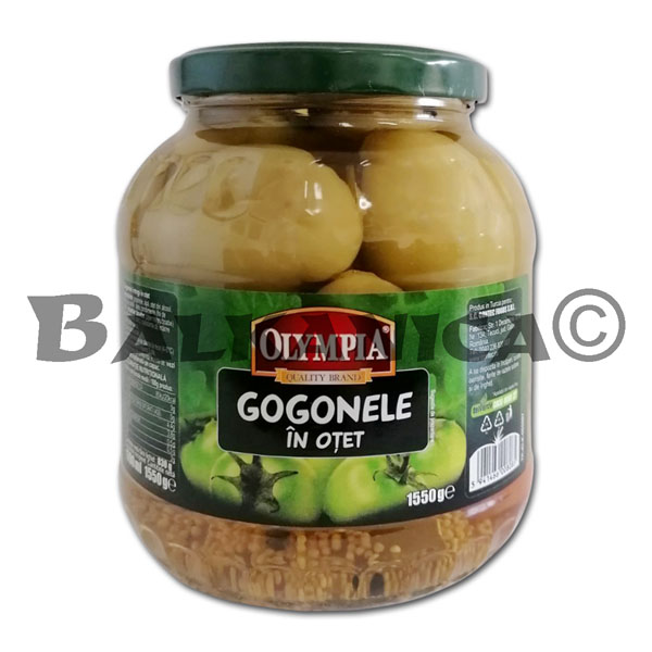 1.55 KG GREEN TOMATOES PICKLED OLYMPIA