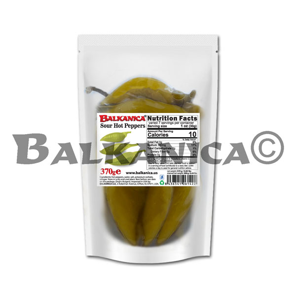 370 G HOT PEPPERS BALKANICA 370 G HOT PEPPERS BALKANICA