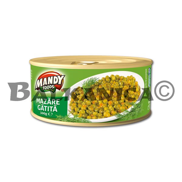 300 G GREEN PEAS COOKED MANDY