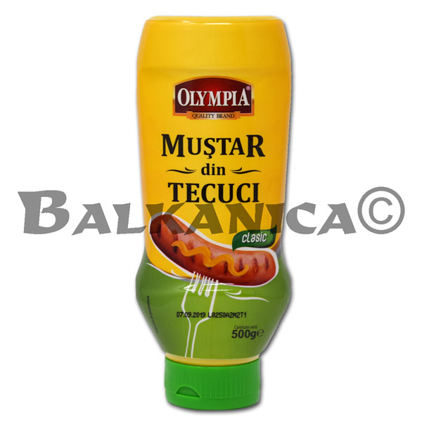 500 G MOSTARDA CLASSICA OLYMPIA 500 G MOSTARDA CLASSICA OLYMPIA
