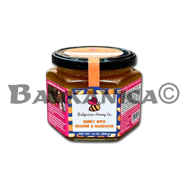 450 G MED PORTOKAL I MANDARINA BULGARIAN HONEY