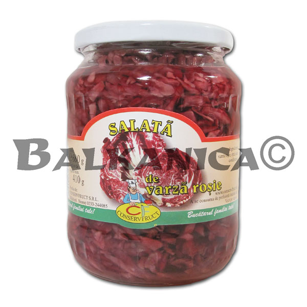 680 G SALAD RED CABBAGE CEGUSTO CONSERVFRUCT