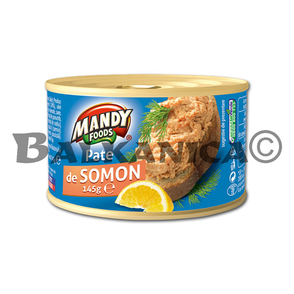 145 GR PATE SALMON MANDY 145 GR PATE SALMON MANDY