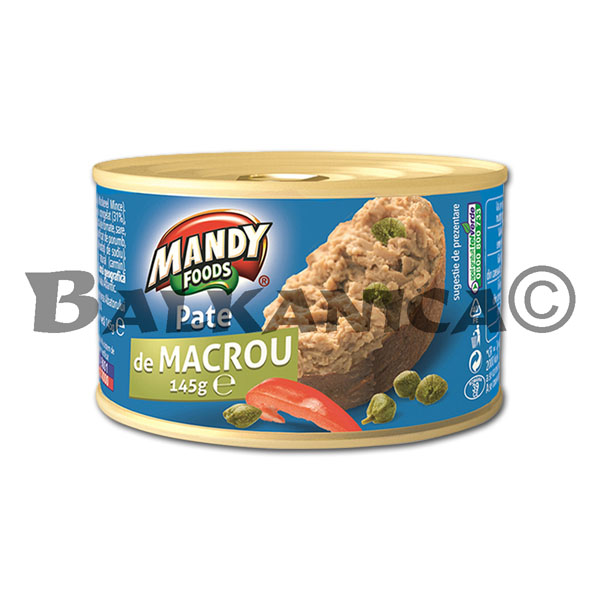 145 GR PATE MACKEREL MANDY 145 GR PATE MACKEREL MANDY
