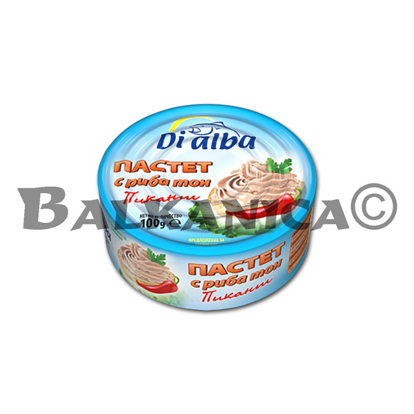 90 G PATE TUNA PAPRIKA DI ALBA 90 G PATE TUNA PAPRIKA DI ALBA