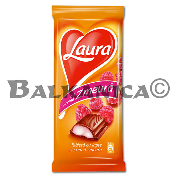 95 G CHOCOLATE RASPBERRY CREAM LAURA 95 G CHOCOLATE RASPBERRY CREAM LAURA