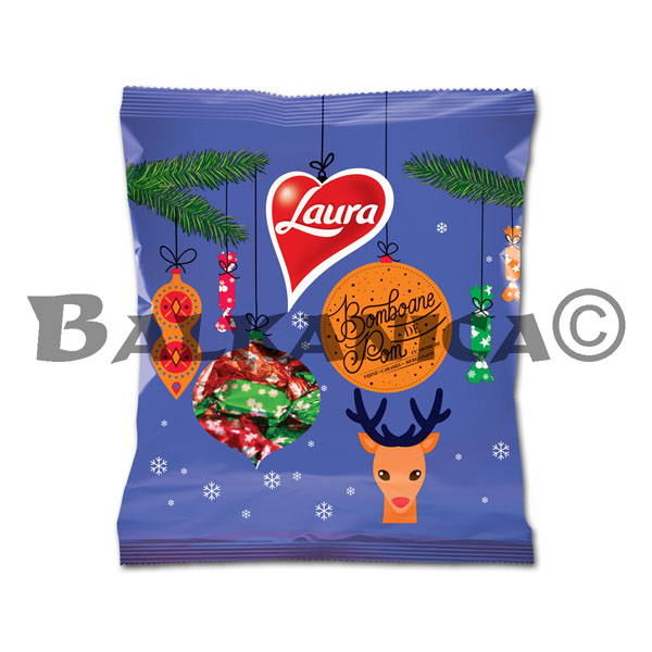 184 GR CANDIES WITH SOUR CHERRY CARAMEL APPLE AROMA BAKED LAURA 184 GR CANDIES WITH SOUR CHERRY CARAMEL APPLE AROMA BAKED LAURA