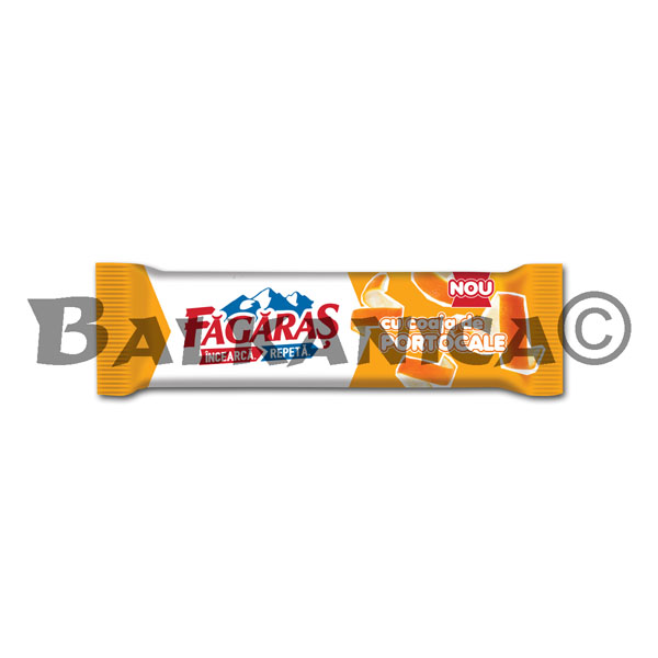 27 G CHOCOLATE BAR WITH ORANGE PEEL FAGARAS 27 G CHOCOLATE BAR WITH ORANGE PEEL FAGARAS