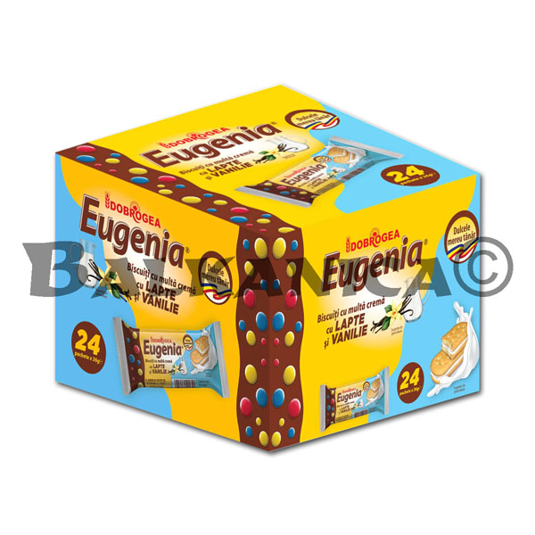 36 G BISCUITS MILK AND VANILLA EUGENIA 36 G BISCUITS MILK AND VANILLA EUGENIA