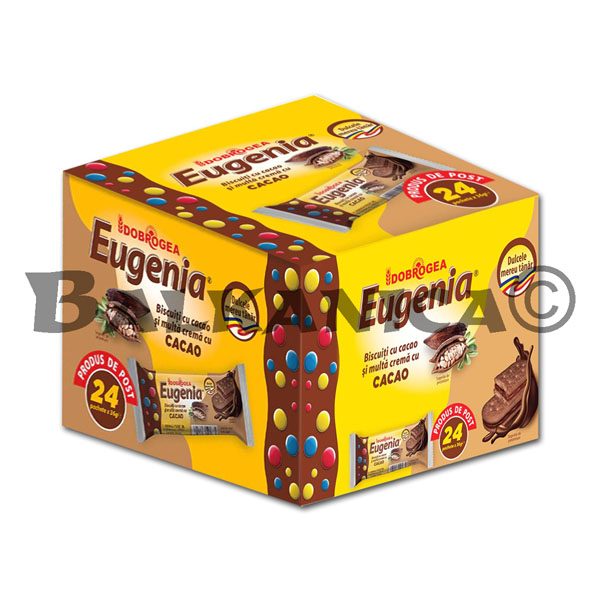 36 G BISCUITS CACAO EUGENIA 36 G BISCUITS CACAO EUGENIA