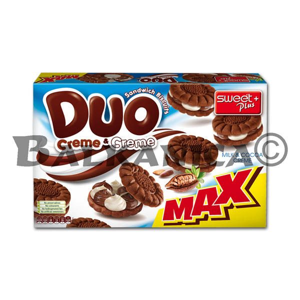270 G BISCUITS DUO CREAM MAX SWEET+
