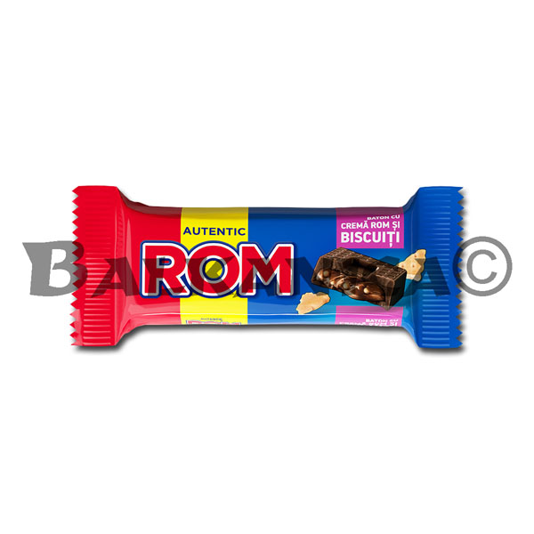 29 G CHOCOLATE BAR WITH BISCUITS AUTHENTICS ROM