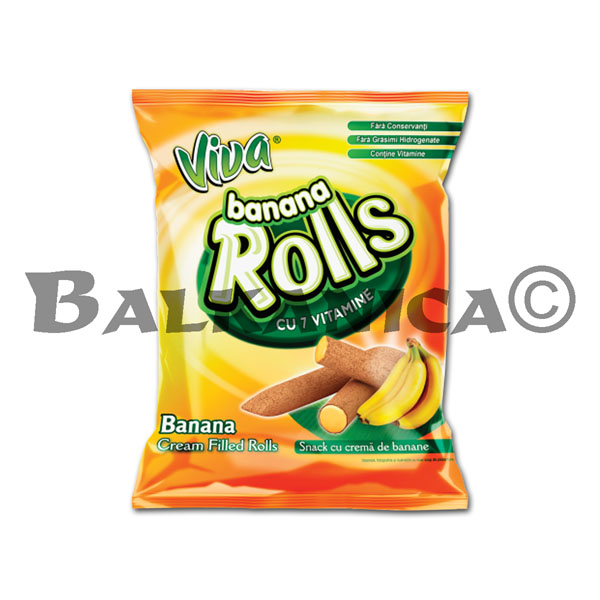 100 G BANANA ROLLS VIVA 100 G BANANA ROLLS VIVA