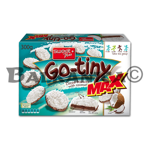 300 G BISCUITS COCOA AND COCONUT GO-TINY MAX SWEET+