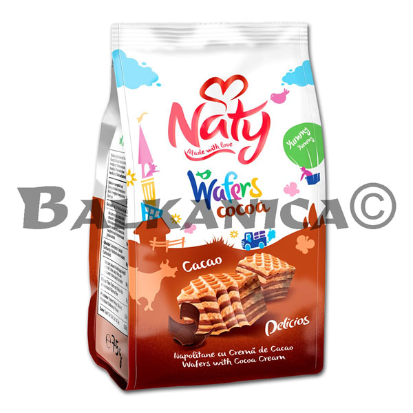 140 G BARQUILLOS CACAO NATY