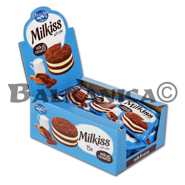 50 G CAKE MILK AND COCOA MILKISS OVI&SARI 50 G CAKE MILK AND COCOA MILKISS OVI&SARI