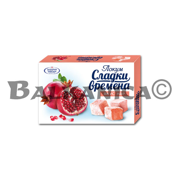 140 G TURKISH DELIGHT POMEGRANATE ZZGO 140 G TURKISH DELIGHT POMEGRANATE ZZGO