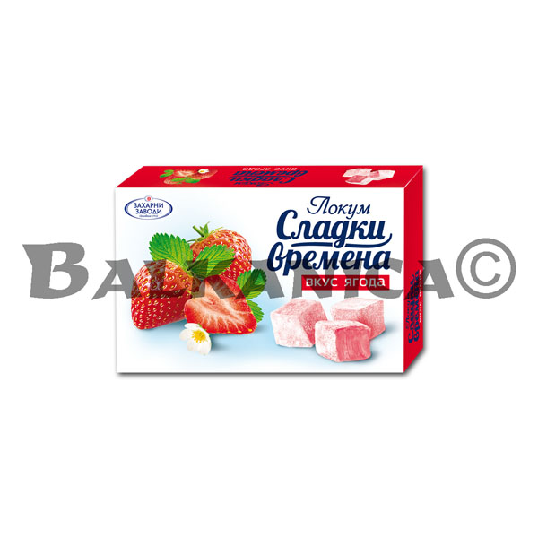 140 G TURKISH DELIGHT STRAWBERRY ZZGO 140 G TURKISH DELIGHT STRAWBERRY ZZGO