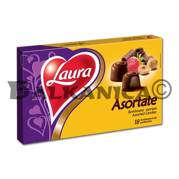 140 G CHOCOLATE CANDIES ASSORTED LAURA