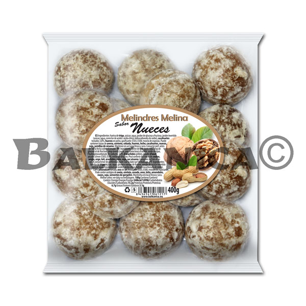 400 G COOKIES WITH NUTS MELINA 400 G COOKIES WITH NUTS MELINA