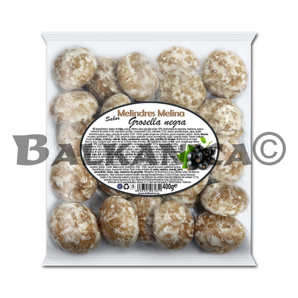 400 G COOKIES WITH BLACKCURRANT FLAVORED FILLING MELINA 400 G COOKIES WITH BLACKCURRANT FLAVORED FILLING MELINA