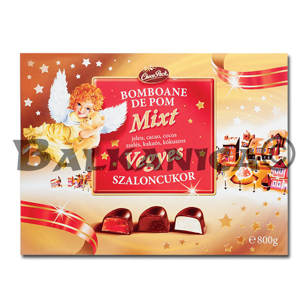 800 G CHOCOLATE FOR CHRISTMAS TREE JELLY COCOA COCONUT CHOCO PACK
