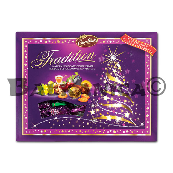 320 G CHOCOLATE FOR CHRISTMAS TREE MARZIPAN ASSORTED CHOCO PACK