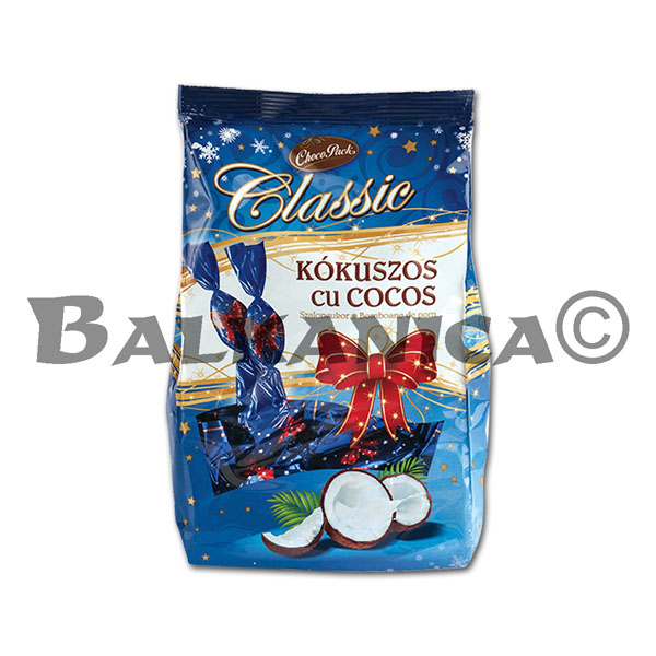 350 G CHOCOLATE FOR CHRISTMAS TREE WITH COCONUT CHOCO PACK