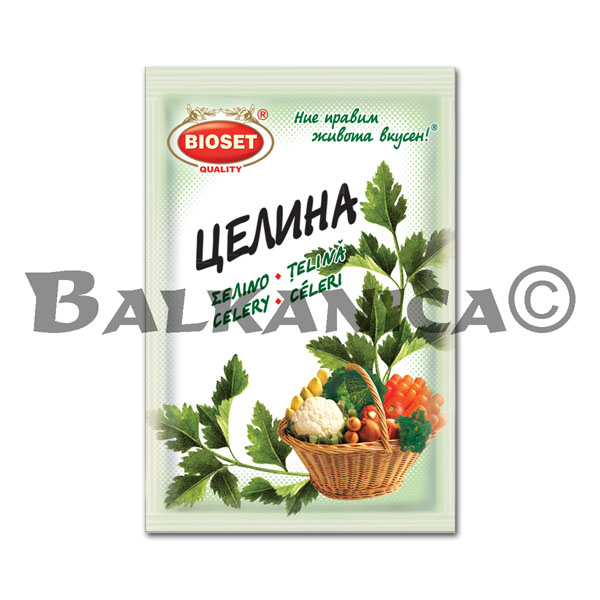 9 G CELERY BIOSET 9 G CELERY BIOSET