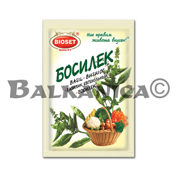 10 G BASIL BIOSET 10 G BASIL BIOSET