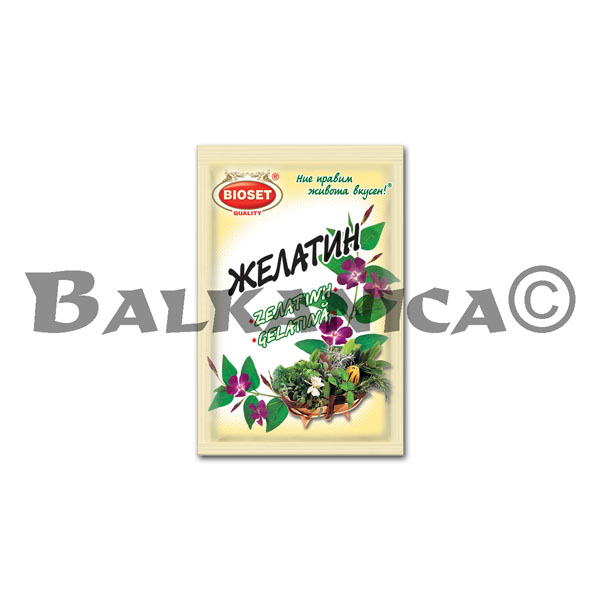10 G GELATIN BIOSET 10 G GELATIN BIOSET