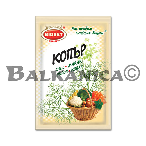 15 G DILL SEEDS BIOSET 15 G DILL SEEDS BIOSET
