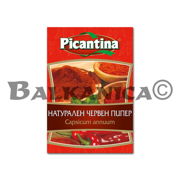 50 G RED PEPPER NATURAL PICANTINA 50 G RED PEPPER NATURAL PICANTINA