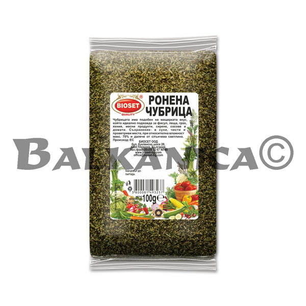 100 G SAVORY BIOSET 100 G SAVORY BIOSET
