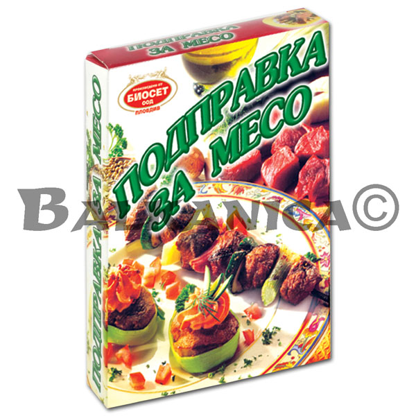 45 G SPICE FOR MEAT BIOSET 45 G SPICE FOR MEAT BIOSET