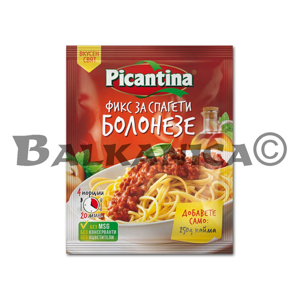 54 G SPICE BOLONESA PICANTINA 54 G SPICE BOLONESA PICANTINA