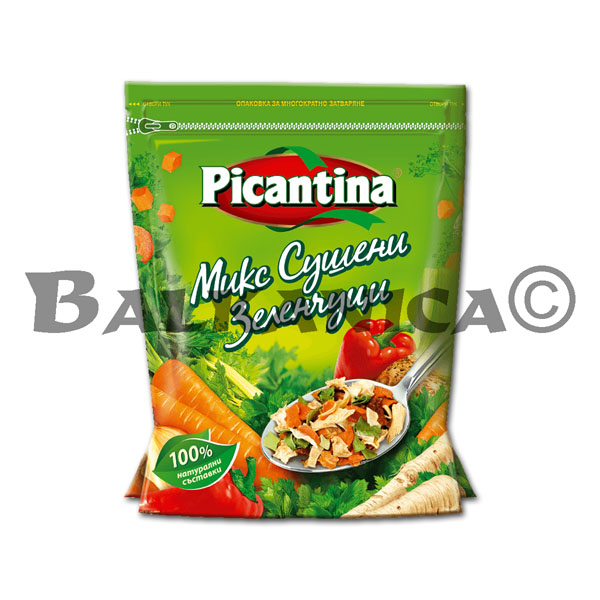 100 G DRIED VEGETABLES MIX PICANTINA