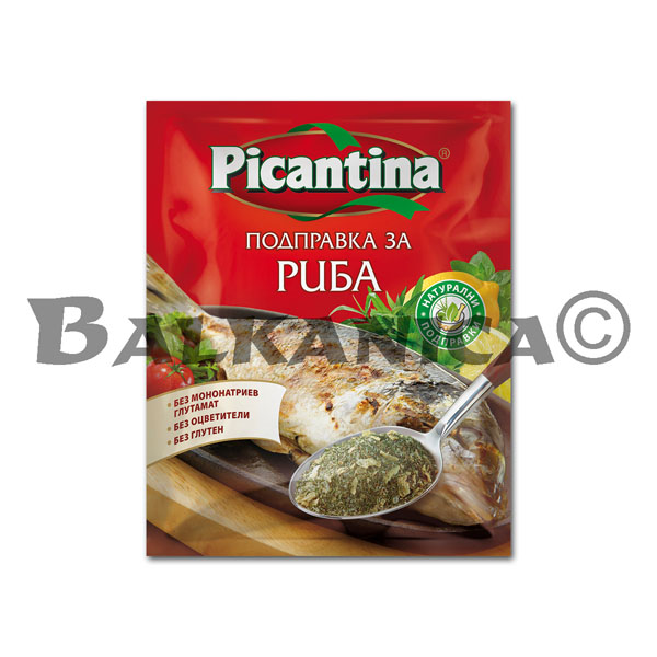 40 G SPICE FOR FISH PICANTINA 40 G SPICE FOR FISH PICANTINA