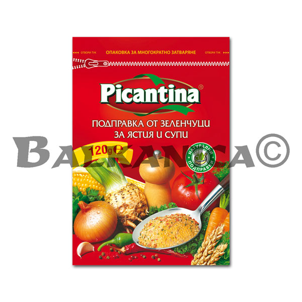 120 G SPICE FOR DISHES CLASSIC PICANTINA