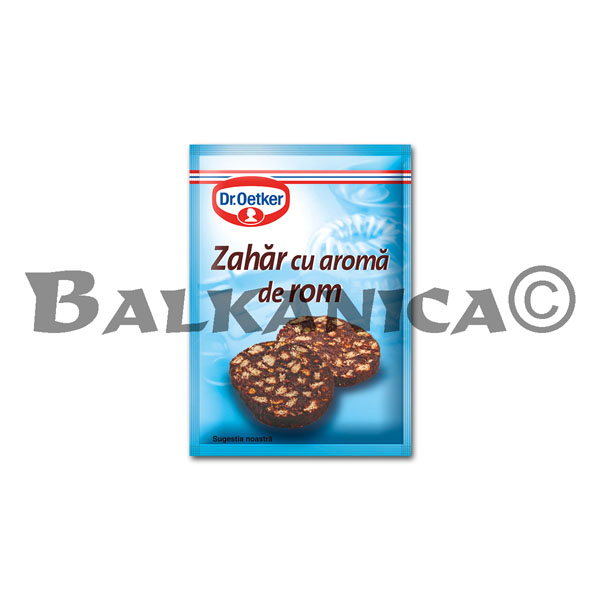 8 G SUGAR FLAVOR RUM DR.OETKER 8 G SUGAR FLAVOR RUM DR.OETKER