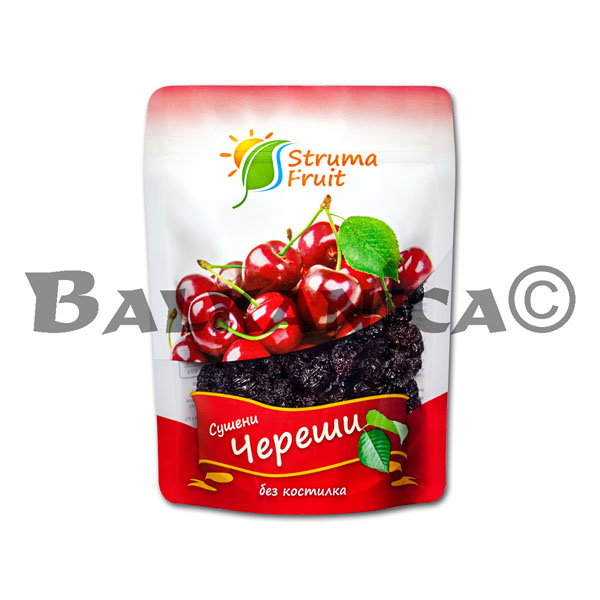 100 G BLACK CHERRIES DRIED STRUMA FRUIT 100 G BLACK CHERRIES DRIED STRUMA FRUIT